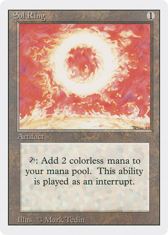 Sol Ring (3ED-)  - Revised Edition