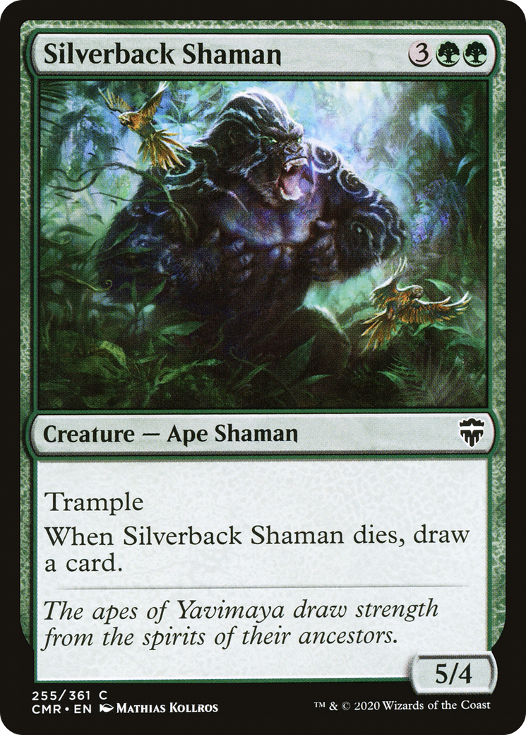 Silverback Shaman (CMR-255)  - Commander Legends