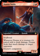 Donna Noble (Extended Art) (Surge Foil) (WHO-973)  Foil - Doctor Who: (Extended Art)