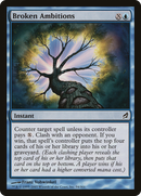Broken Ambitions (LRW-054)  Foil - Lorwyn