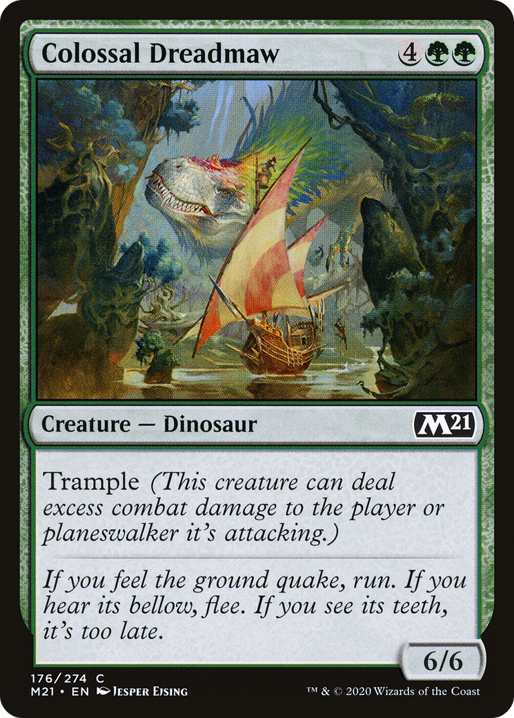 Colossal Dreadmaw (M21-176)  - Core Set 2021
