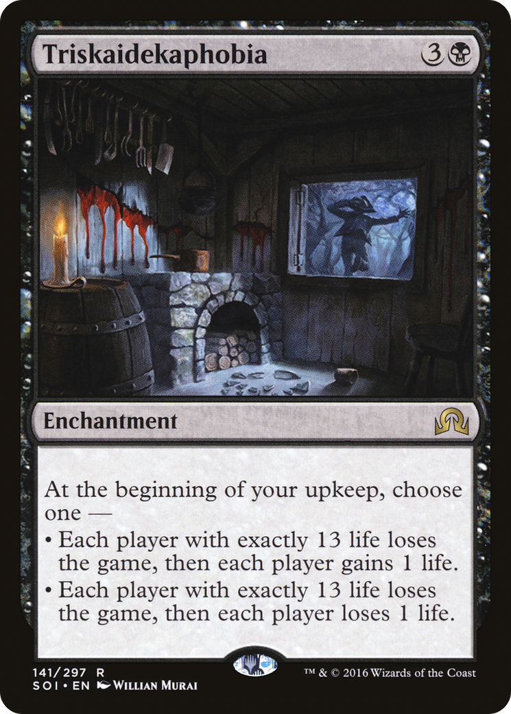 Triskaidekaphobia (SOI-141) - Shadows over Innistrad Foil