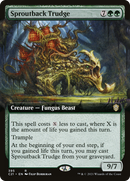 Sproutback Trudge (Extended Art) (C21-395)  - Commander 2021: (Extended Art)