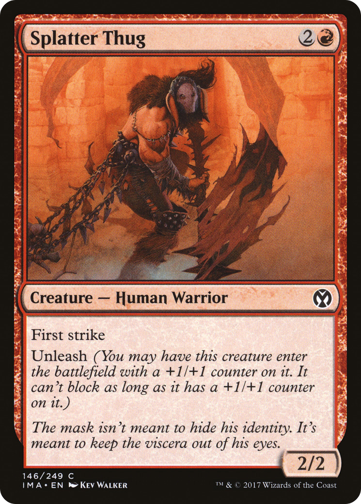 Splatter Thug (IMA-146)  Foil - Iconic Masters
