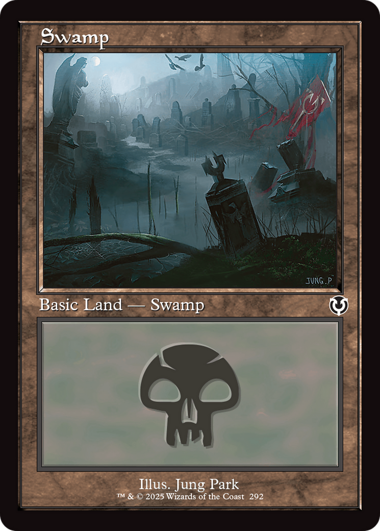 Swamp (292) (Retro Frame) (INR-292)  - Innistrad Remastered