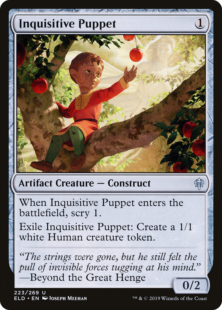 Inquisitive Puppet (ELD-223)  - Throne of Eldraine