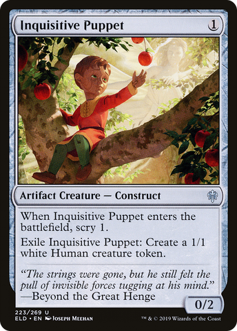 Inquisitive Puppet (ELD-223)  - Throne of Eldraine