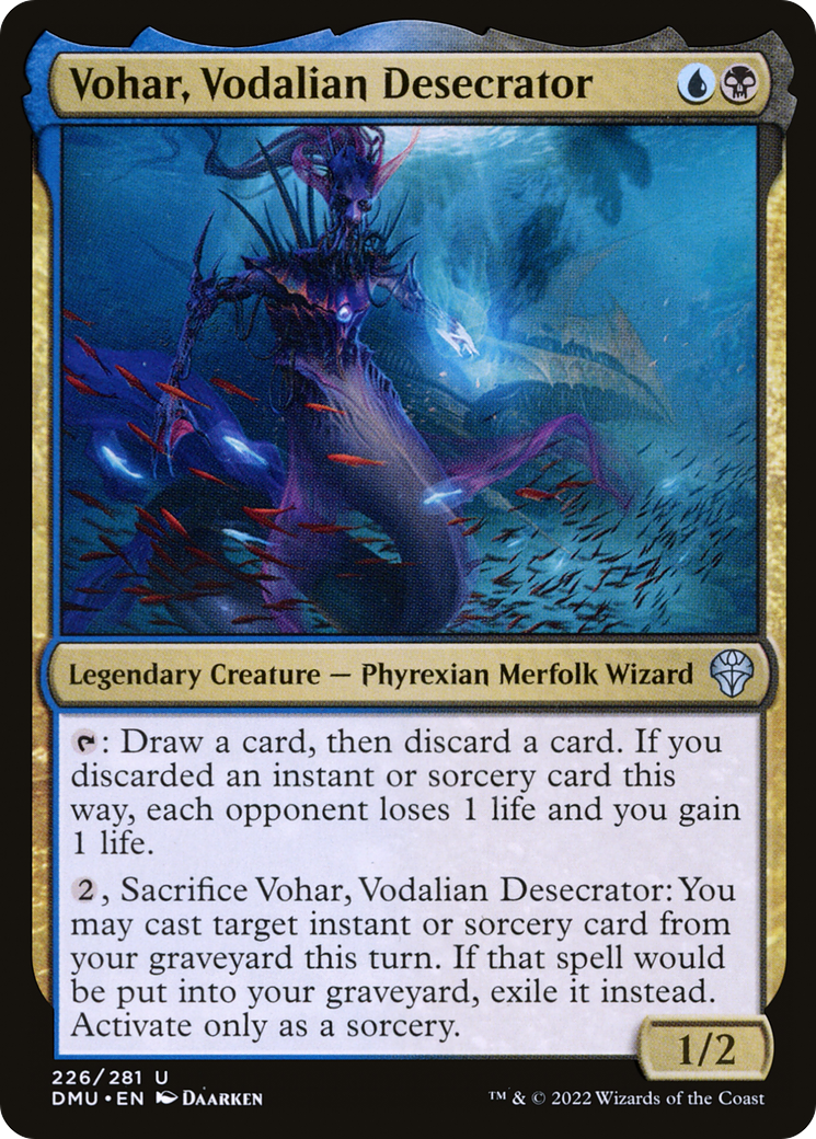 Vohar, Vodalian Desecrator (DMU-226)  - Dominaria United