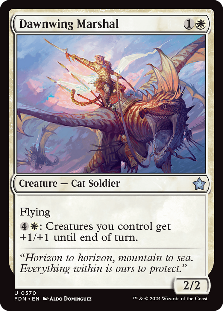 Dawnwing Marshal (FDN-570)  - Foundations