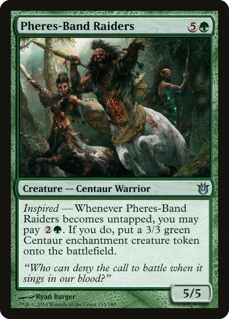 Pheres-Band Raiders (BNG-133)  Foil - Born of the Gods