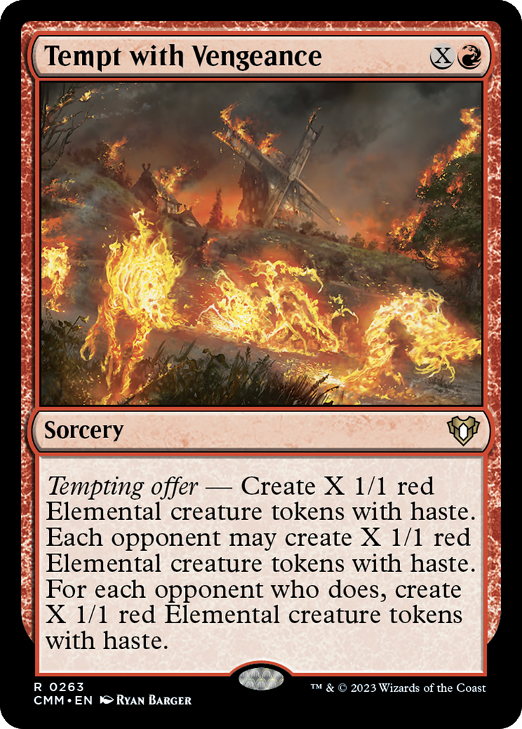Tempt with Vengeance (CMM-263)  - Commander Masters