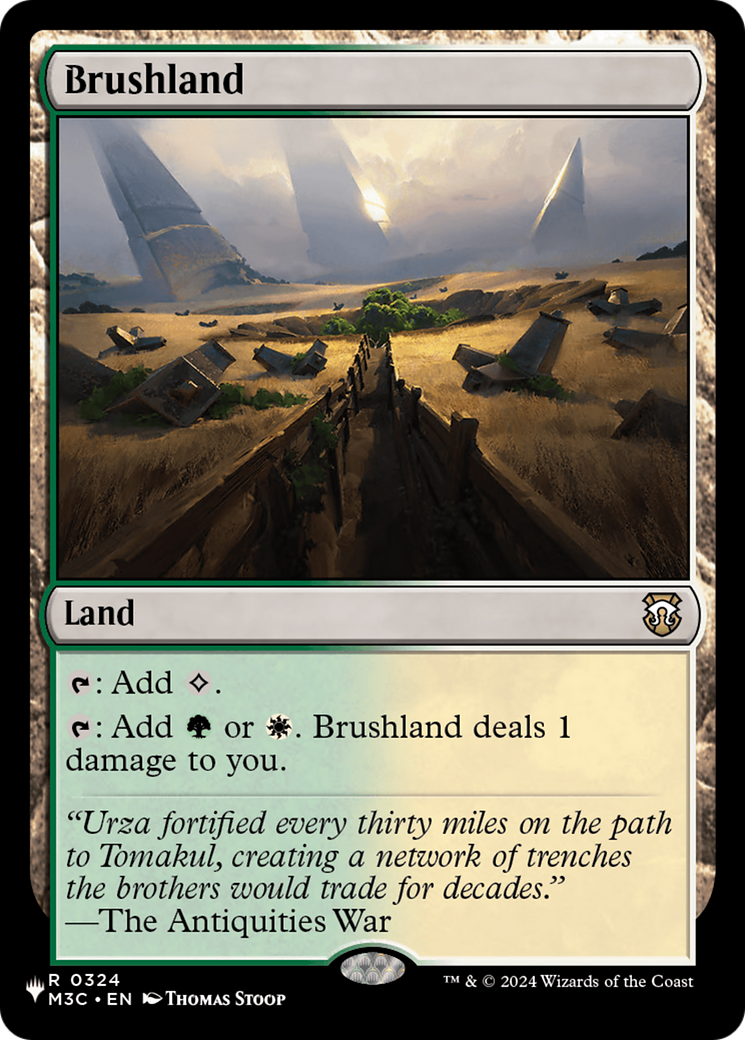 Brushland (M3C) (LIST-324)  - The List