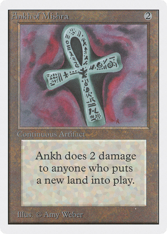 Ankh of Mishra (2ED-)  - Unlimited Edition