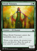 Elvish Visionary (BBD-196)  Foil - Battlebond