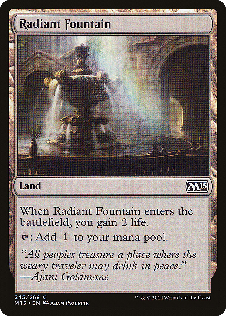 Radiant Fountain (M15-245)  - Magic 2015