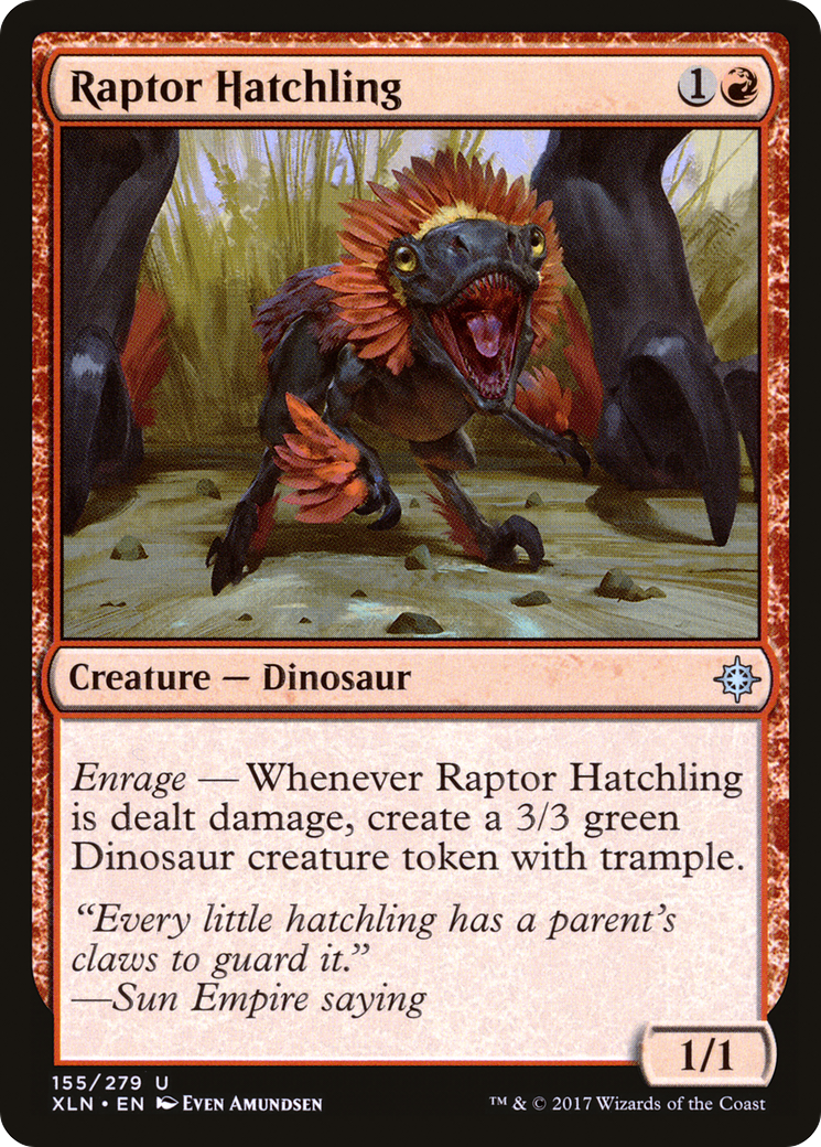 Raptor Hatchling (XLN-155)  - Ixalan