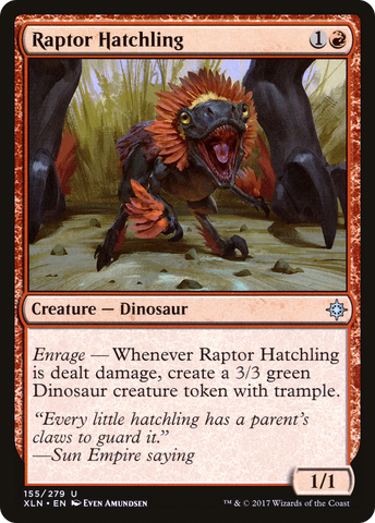 Raptor Hatchling (XLN-155)  - Ixalan