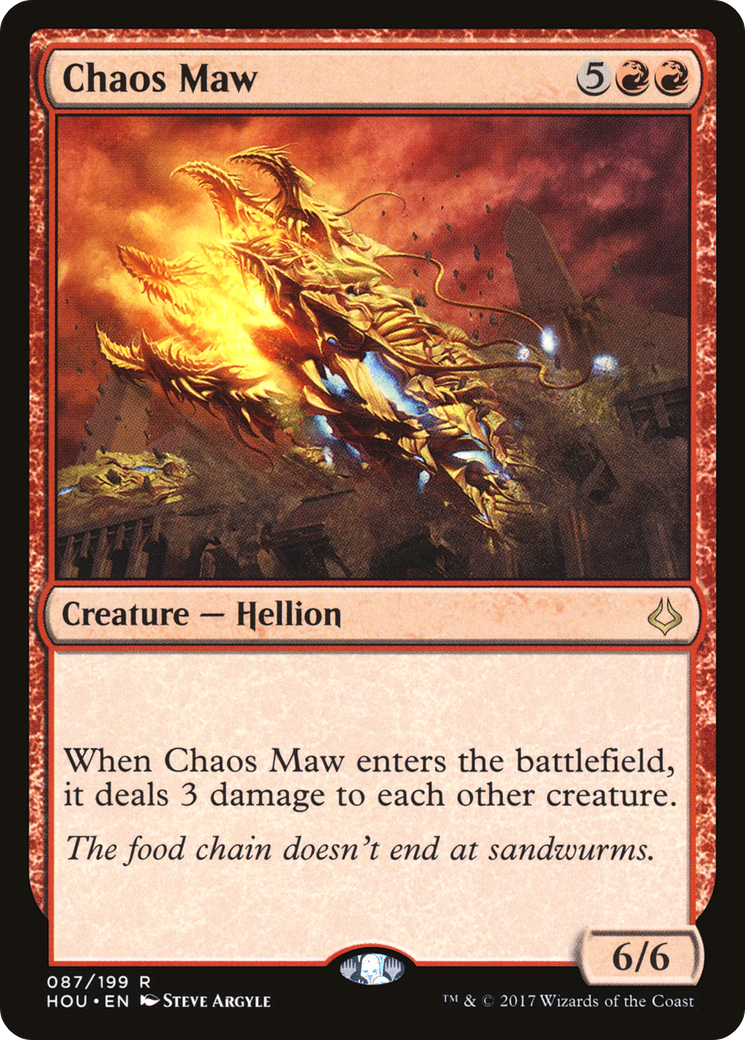 Chaos Maw (HOU-087)  Foil - Hour of Devastation