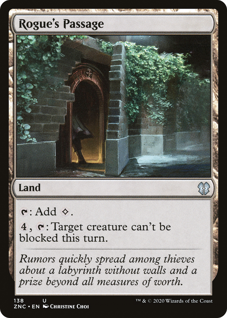 Rogue's Passage (ZNC-138)  - Zendikar Rising Commander