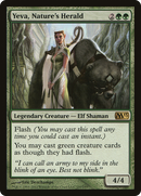Yeva, Nature's Herald (M13-197)  Foil - Magic 2013