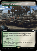 Sunpetal Grove (Extended Art) (Surge Foil) (PIP-1043) - Fallout: (Extended Art) Foil