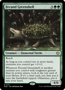 Fecund Greenshell (BLB-171)  Foil - Bloomburrow