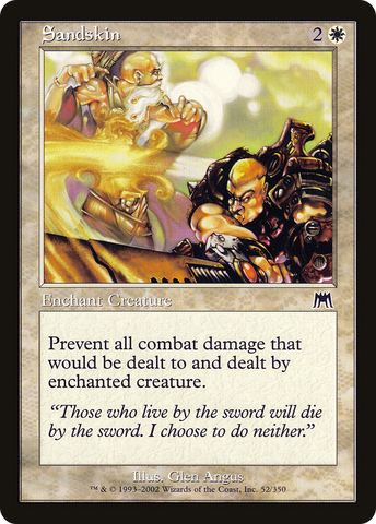 Sandskin (ONS-052) - Onslaught Foil