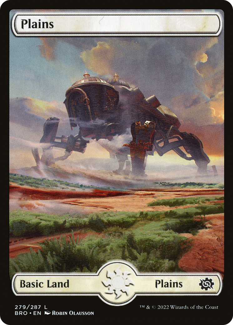 Plains (279) - Full Art (BRO-279)  Foil - The Brothers' War