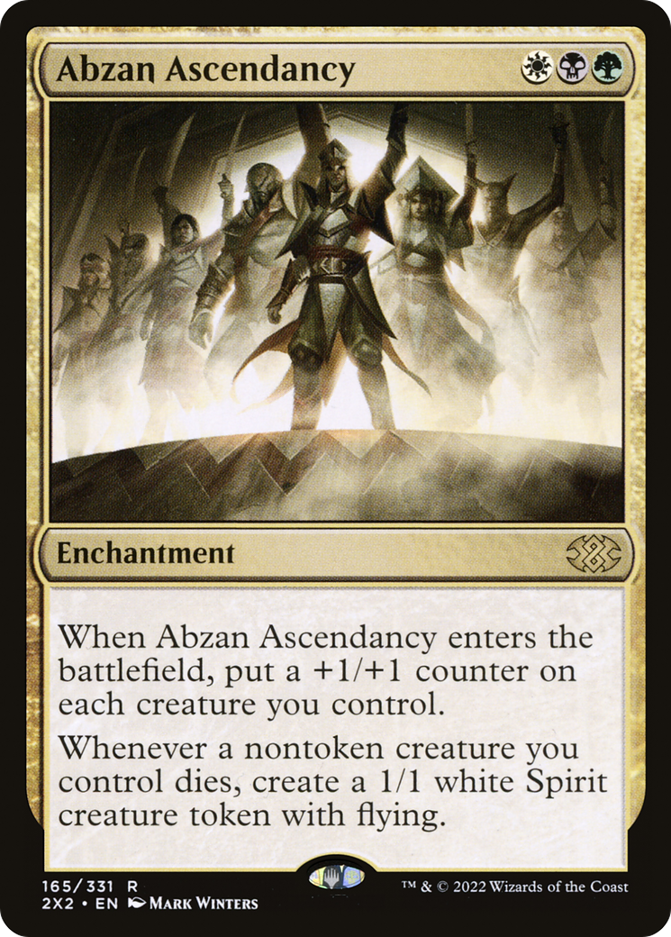 Abzan Ascendancy (2X2-165)  Foil - Double Masters 2022