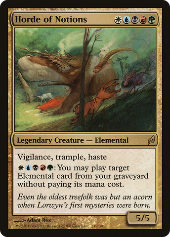 Horde of Notions (LRW-249)  Foil - Lorwyn