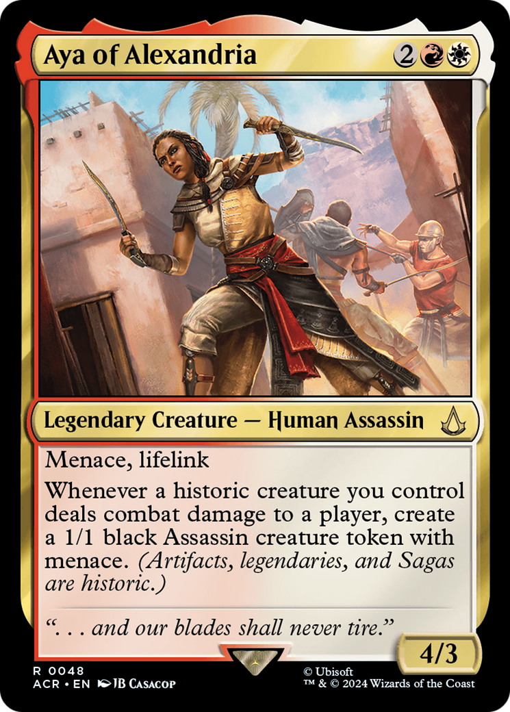Aya of Alexandria (ACR-048)  - Assassin's Creed