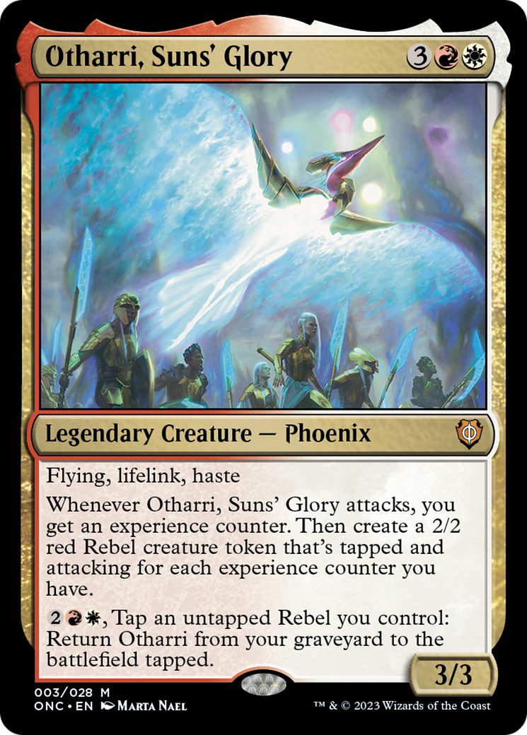 Otharri, Suns' Glory (ONC-003)  - Phyrexia: All Will Be One Commander