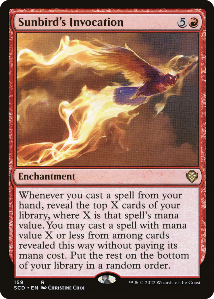 Sunbird's Invocation (SCD-159)  - Starter Commander Decks