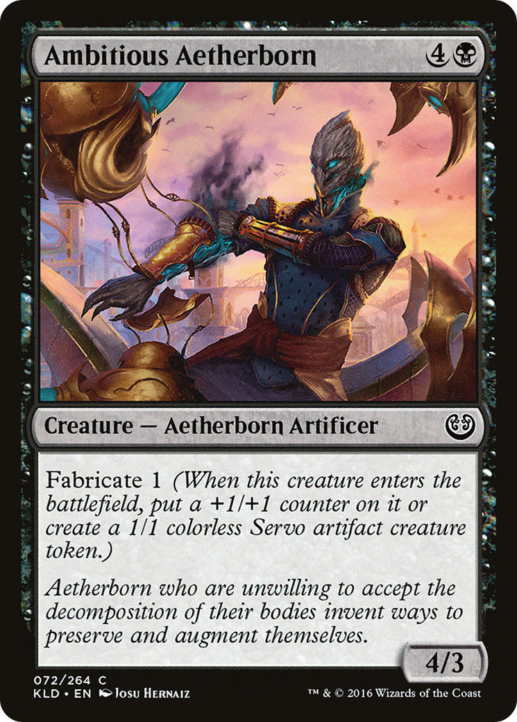 Ambitious Aetherborn (KLD-072)  - Kaladesh