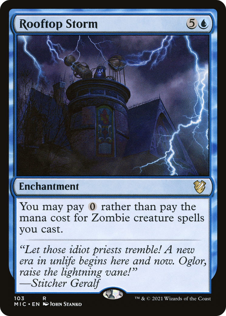Rooftop Storm (MIC-103)  - Midnight Hunt Commander