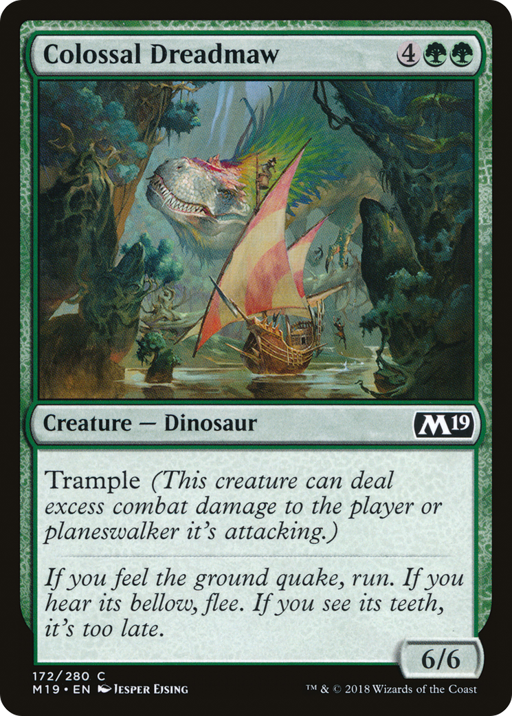 Colossal Dreadmaw (M19-172)  Foil - Core Set 2019