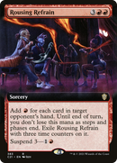 Rousing Refrain (Extended Art) (C21-383)  - Commander 2021: (Extended Art)
