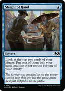Sleight of Hand (WOE-067)  Foil - Wilds of Eldraine