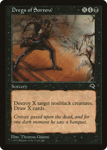 Dregs of Sorrow (TMP-131)  - Tempest