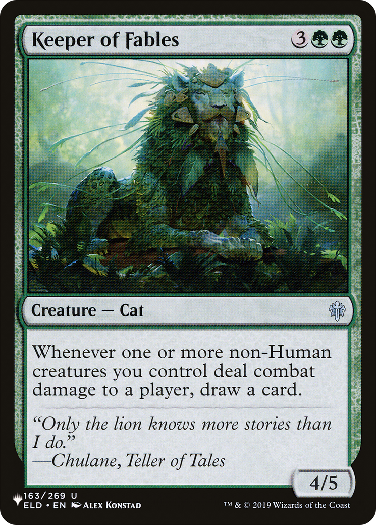 Keeper of Fables (LIST-ELD-163)  - The List