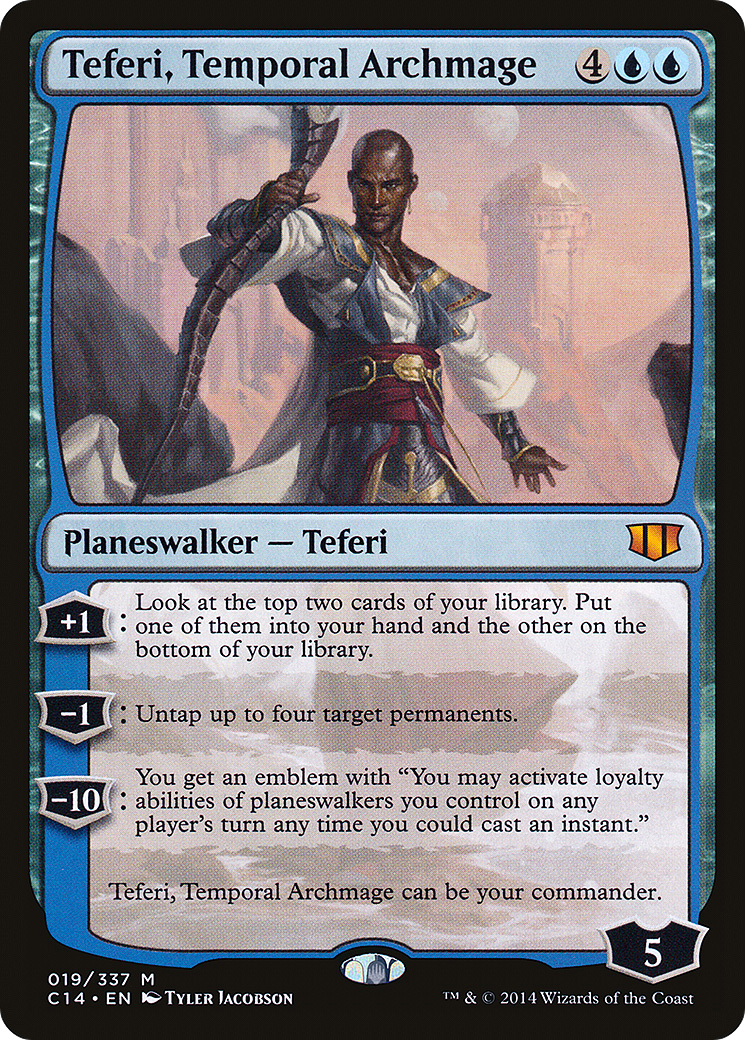 Teferi, Temporal Archmage (C14-019)  - Commander 2014