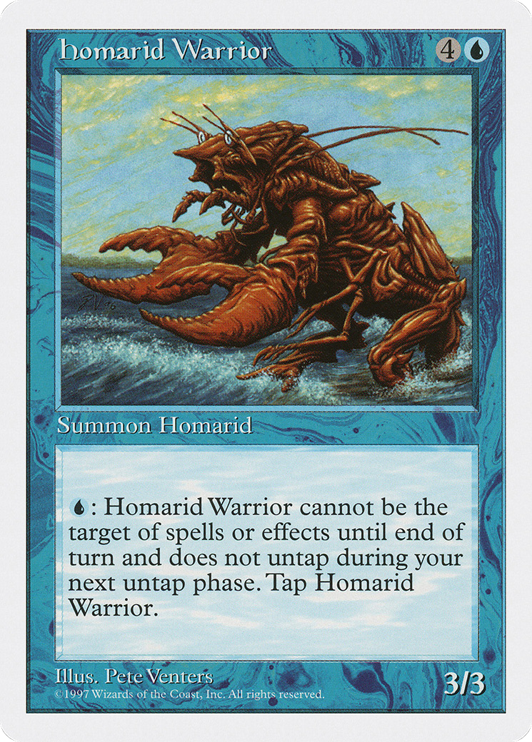 Homarid Warrior (5ED-)  - Fifth Edition