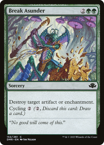Break Asunder (DMR-152)  - Dominaria Remastered
