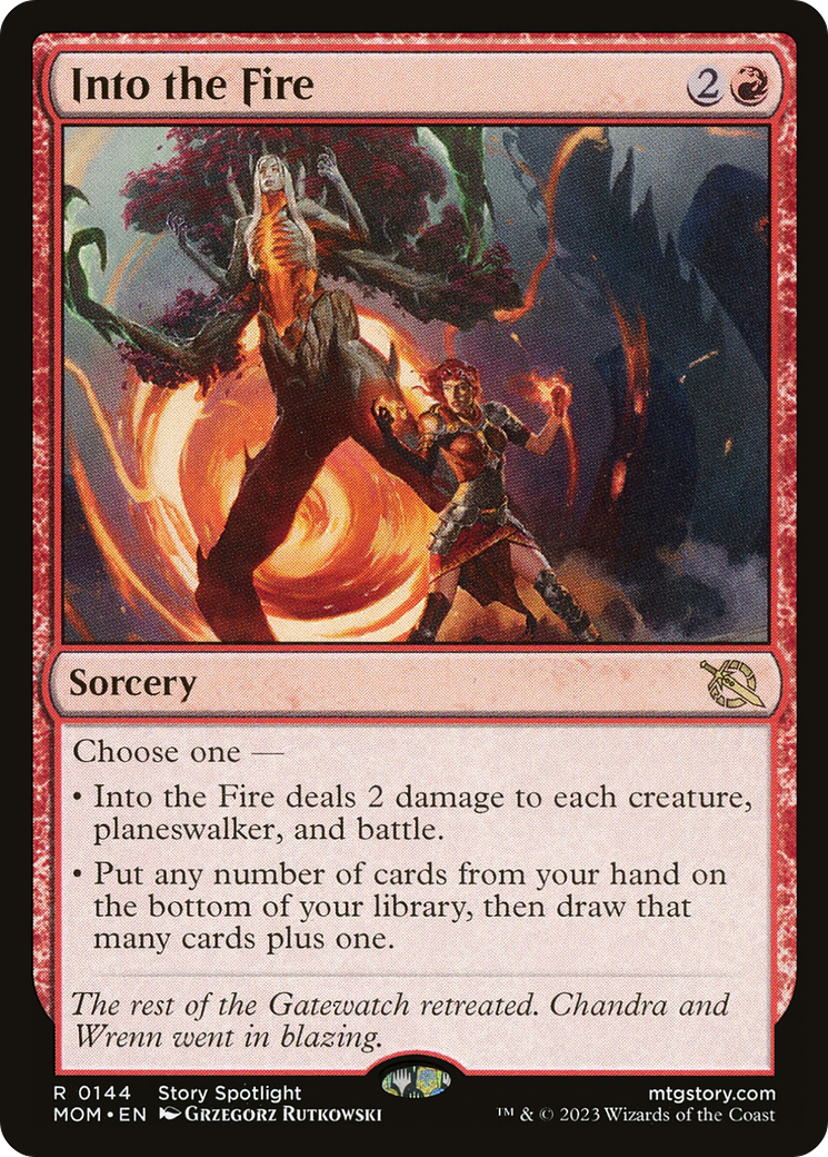 Into the Fire (MOM-144)  - March of the Machine