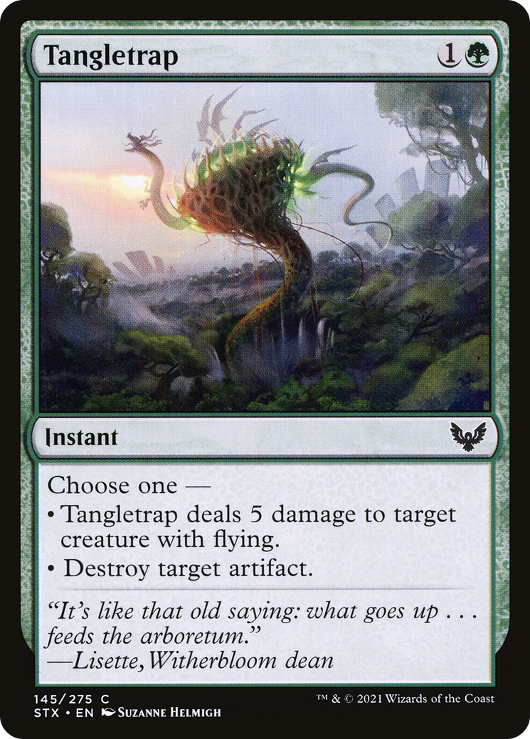 Tangletrap (STX-145)  Foil - Strixhaven: School of Mages