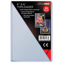 Ultra Pro 4" x 6" Toploader (25ct)