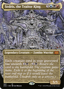 Sedris, the Traitor King (Borderless) (2X2-387)  Foil - Double Masters 2022