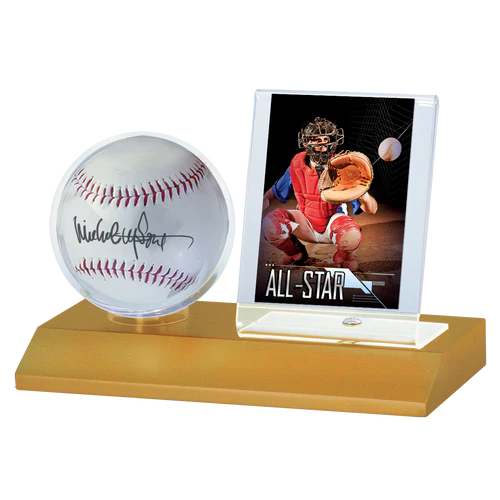 Ultra Pro Ball & Card Light Wood