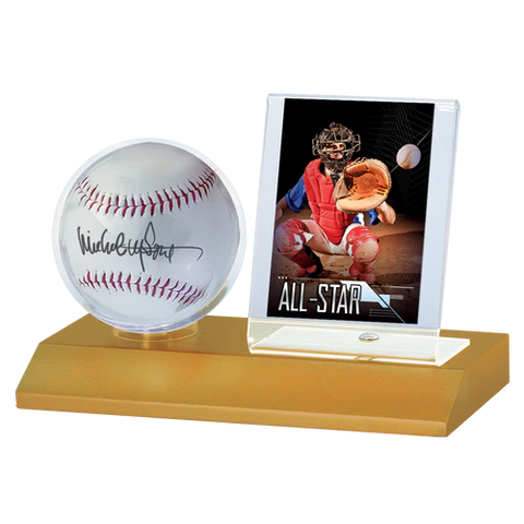 Ultra Pro Ball & Card Light Wood