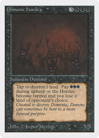 Demonic Hordes (2ED-)  - Unlimited Edition